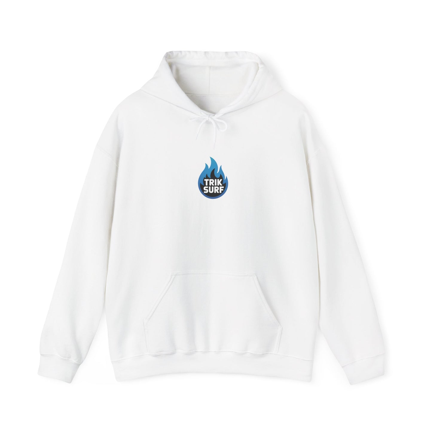 TRIK SURF Hoodie – Unisex Heavy Blend™ | Perfect for Surf Lovers, Casual Wear, Beach Days, Gift for Water Sports Enthusiasts
