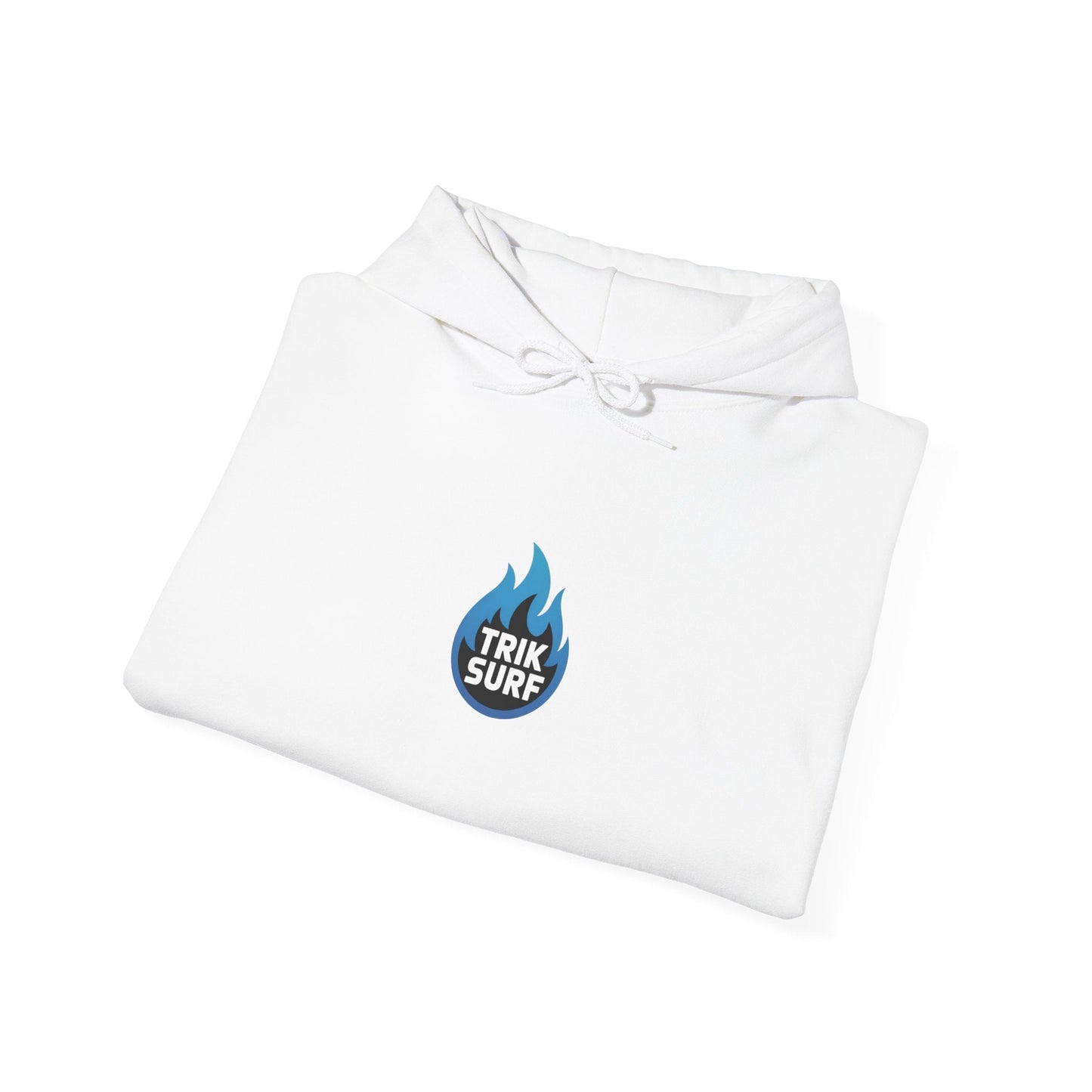 TRIK SURF Hoodie – Unisex Heavy Blend™ | Perfect for Surf Lovers, Casual Wear, Beach Days, Gift for Water Sports Enthusiasts Printify