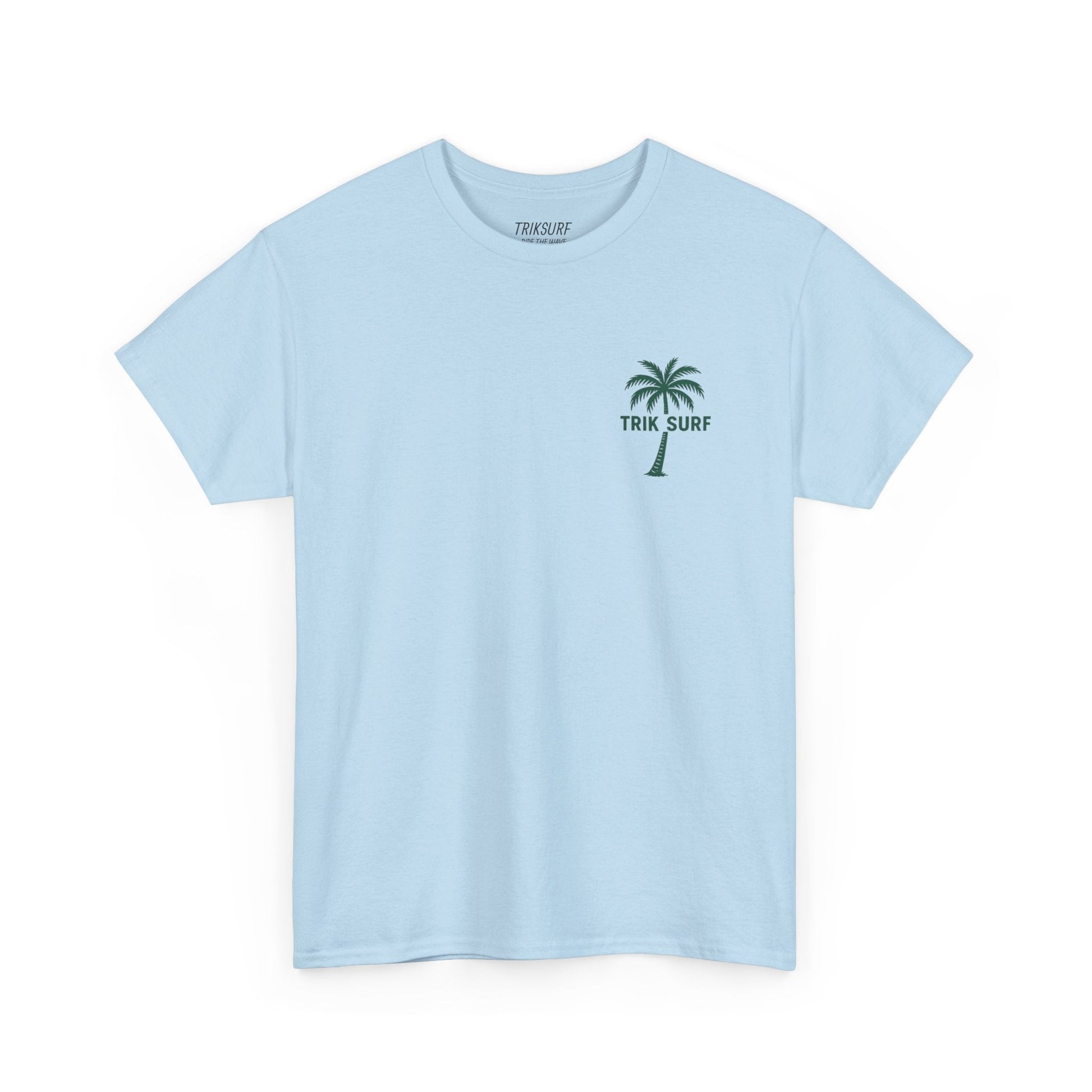 Beach Vibes Unisex Heavy Cotton Tee - TrikSurf Map Design Printify