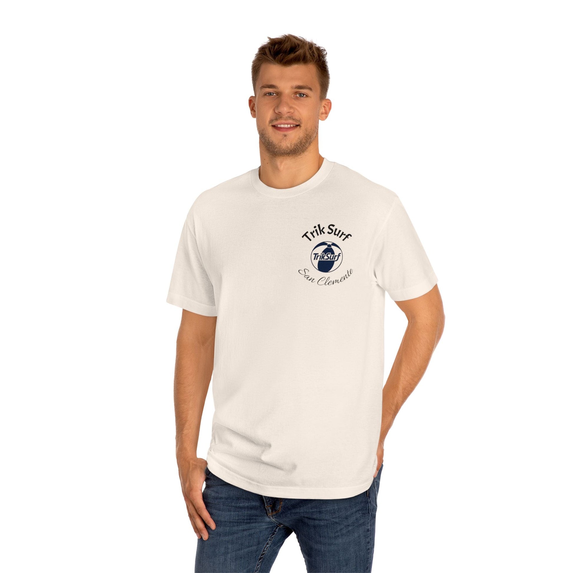 San Clemente Surf Tee — "Ride the Wave" Beach Graphic T-Shirt Printify