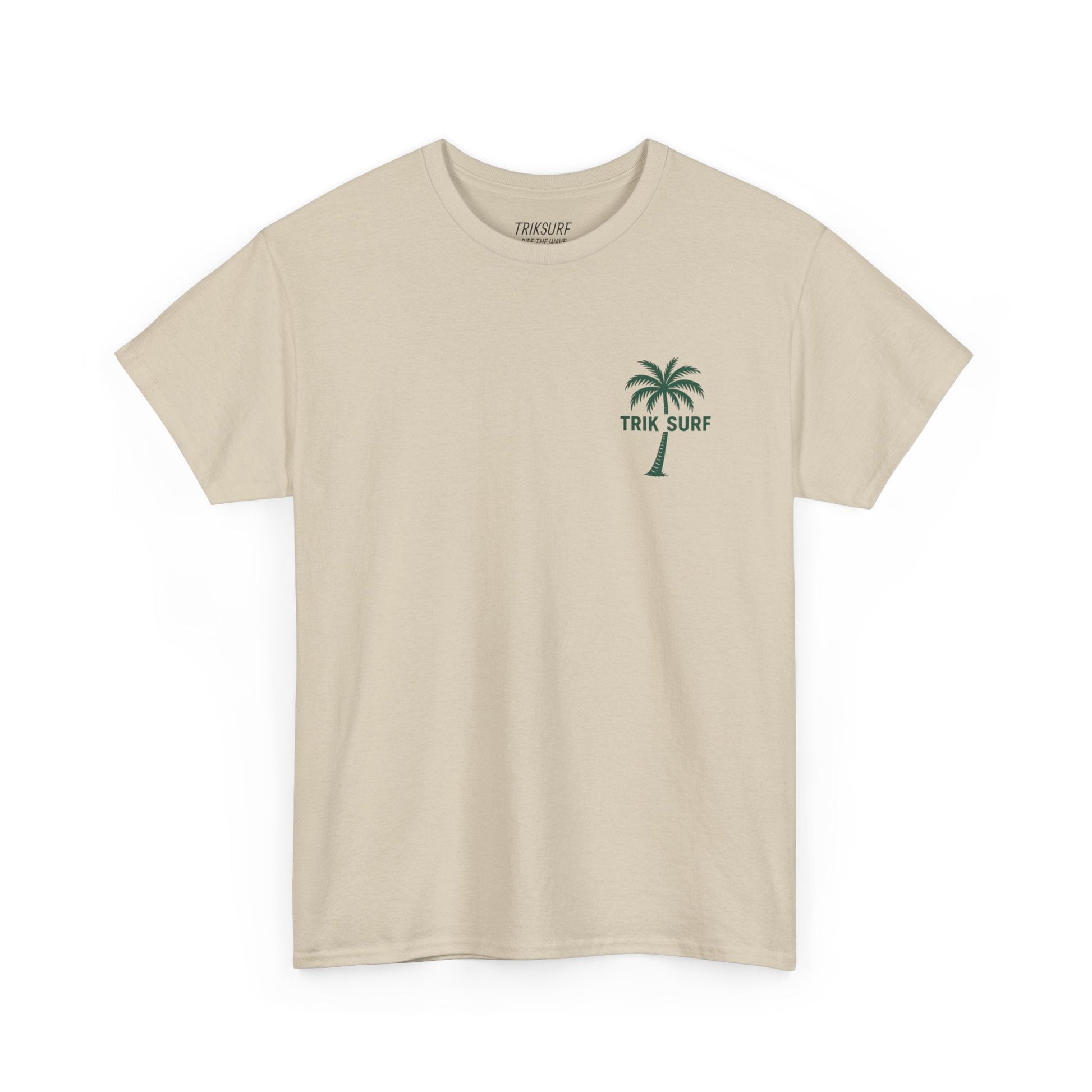 Beach Vibes Unisex Heavy Cotton Tee - TrikSurf Map Design Printify