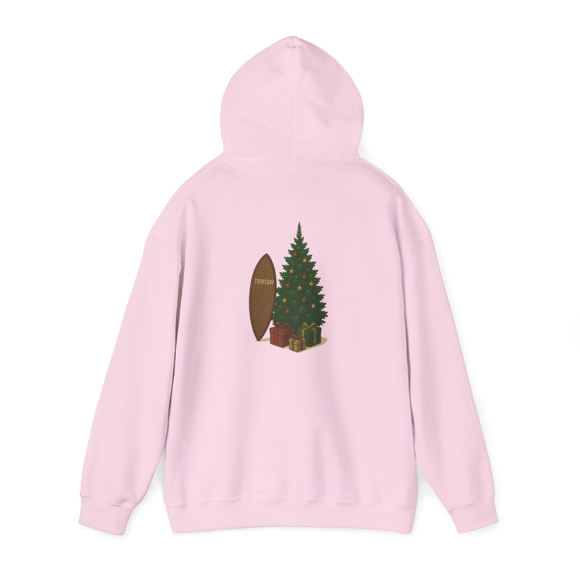 Cozy Holiday Sweatshirt with Christmas Tree Design Printify