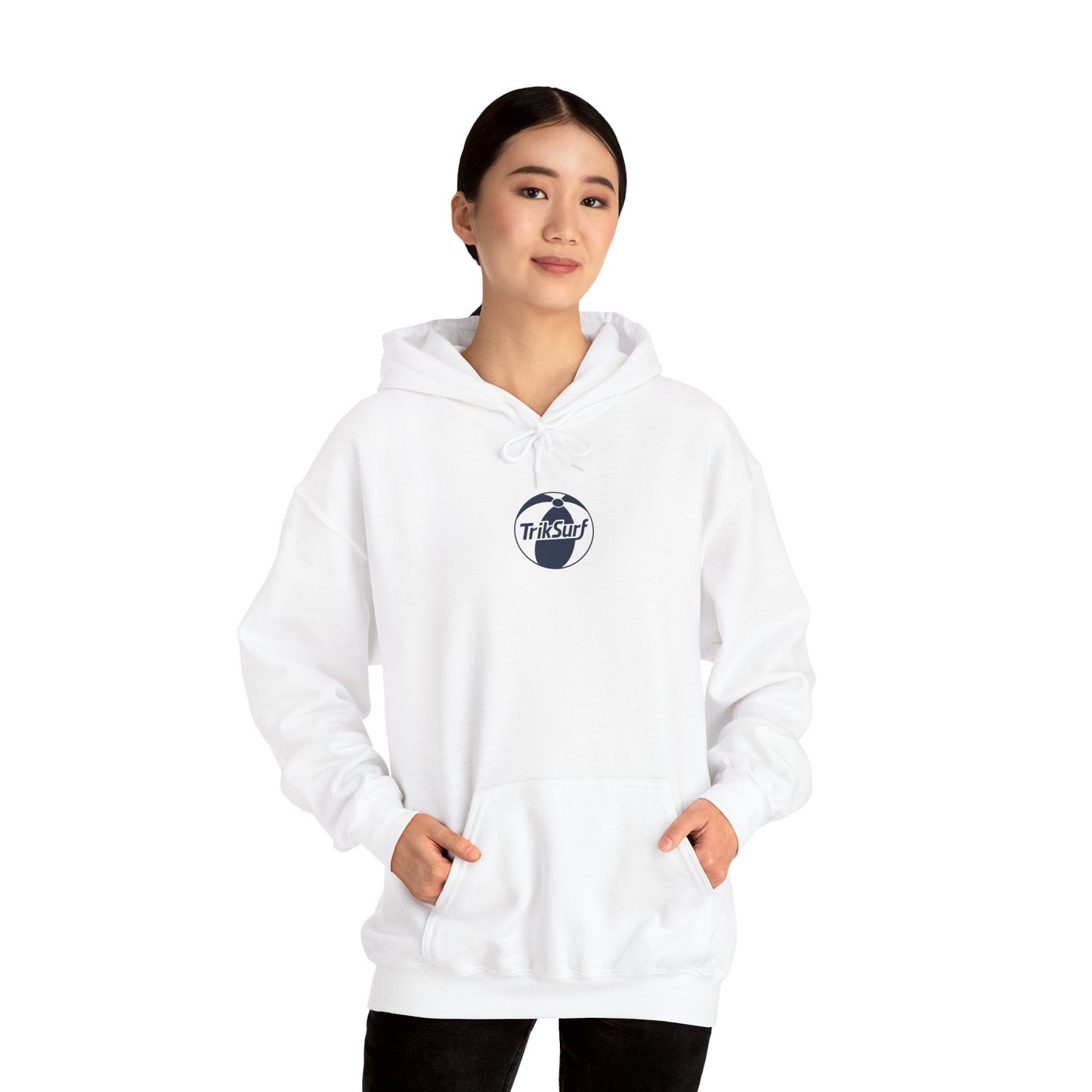 Surf Vibe Unisex Hooded Sweatshirt Printify