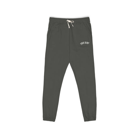Chic Unisex Garment-Dyed Fleece Sweatpants for Comfort & Style Printify