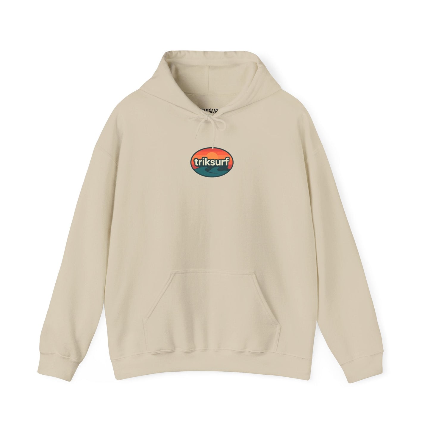 Surf-Inspired Unisex Hooded Sweatshirt, Cozy Beachwear, Summer Essentials, Outdoor Adventure Gear, Gift for Surfers Printify