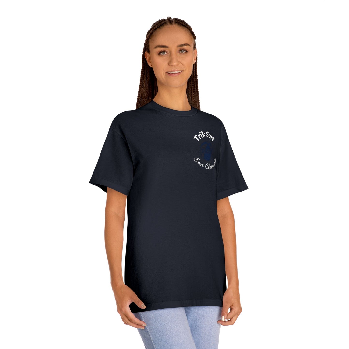 San Clemente Surf Tee — "Ride the Wave" Beach Graphic T-Shirt Printify