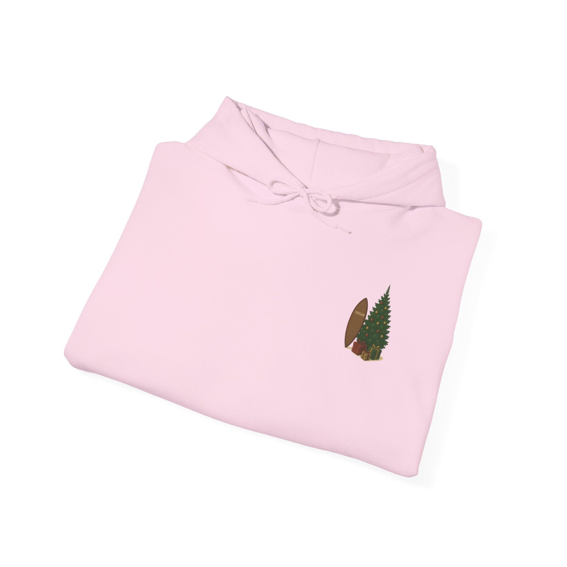 Cozy Holiday Sweatshirt with Christmas Tree Design Printify