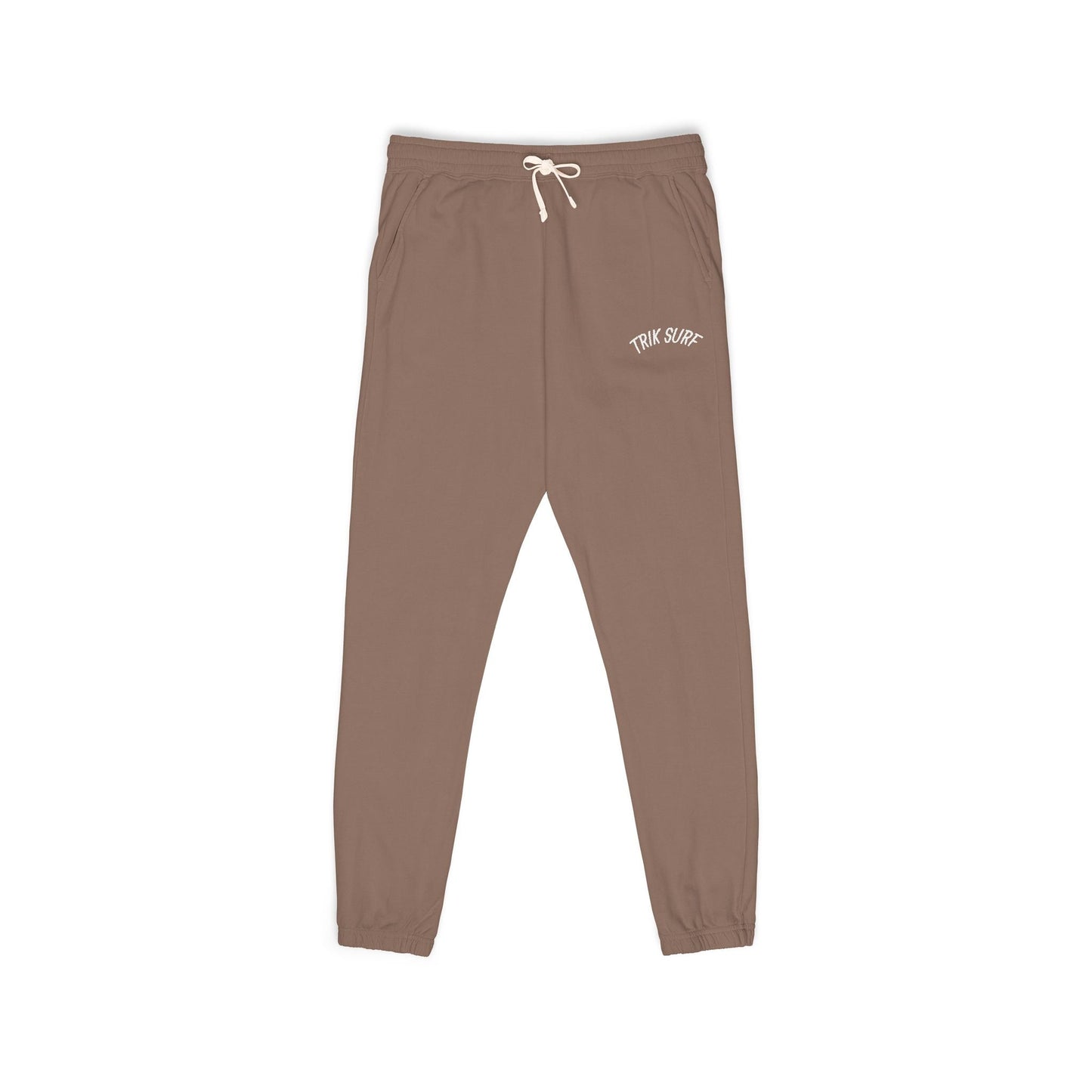 Chic Unisex Garment-Dyed Fleece Sweatpants for Comfort & Style Printify