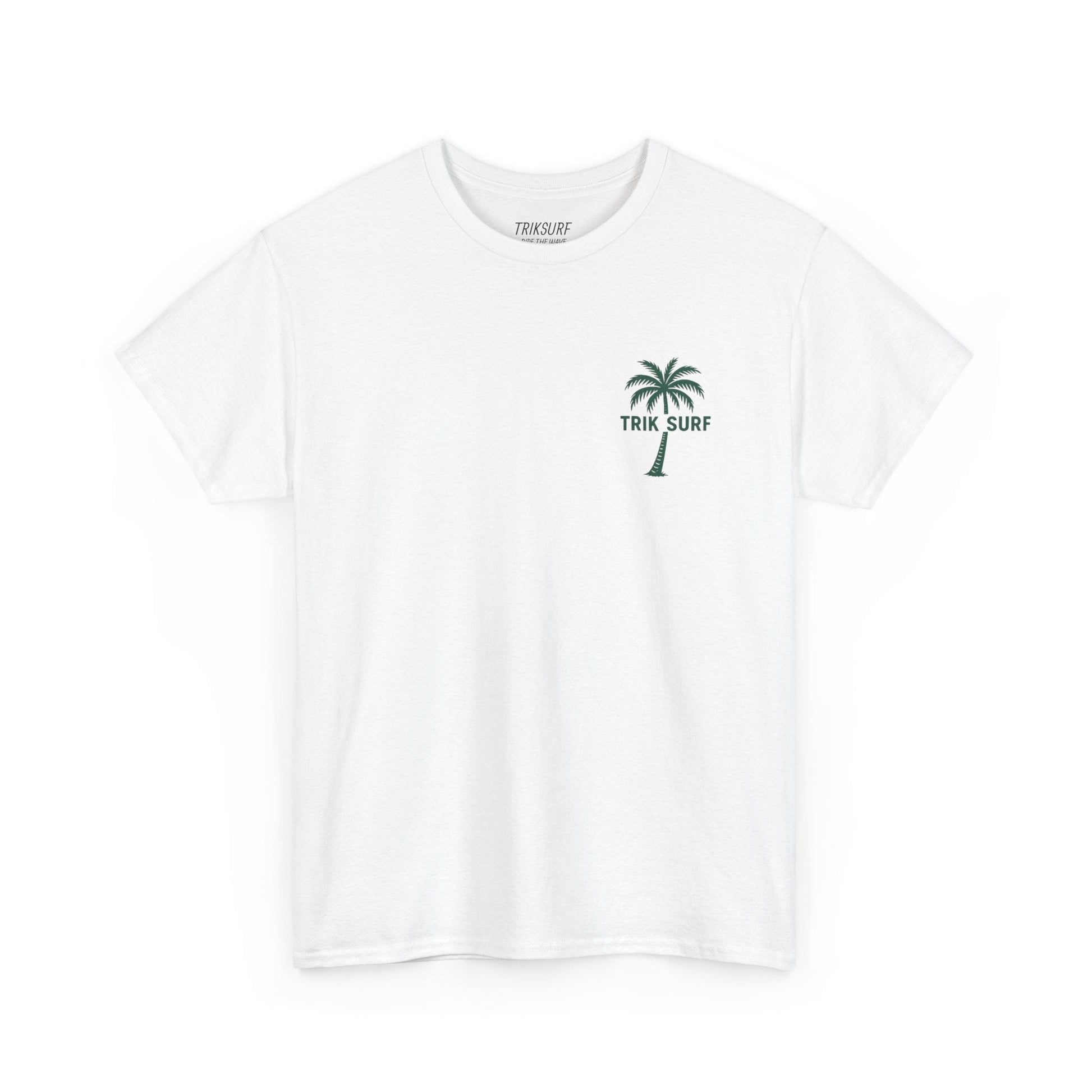 Beach Vibes Unisex Heavy Cotton Tee - TrikSurf Map Design Printify