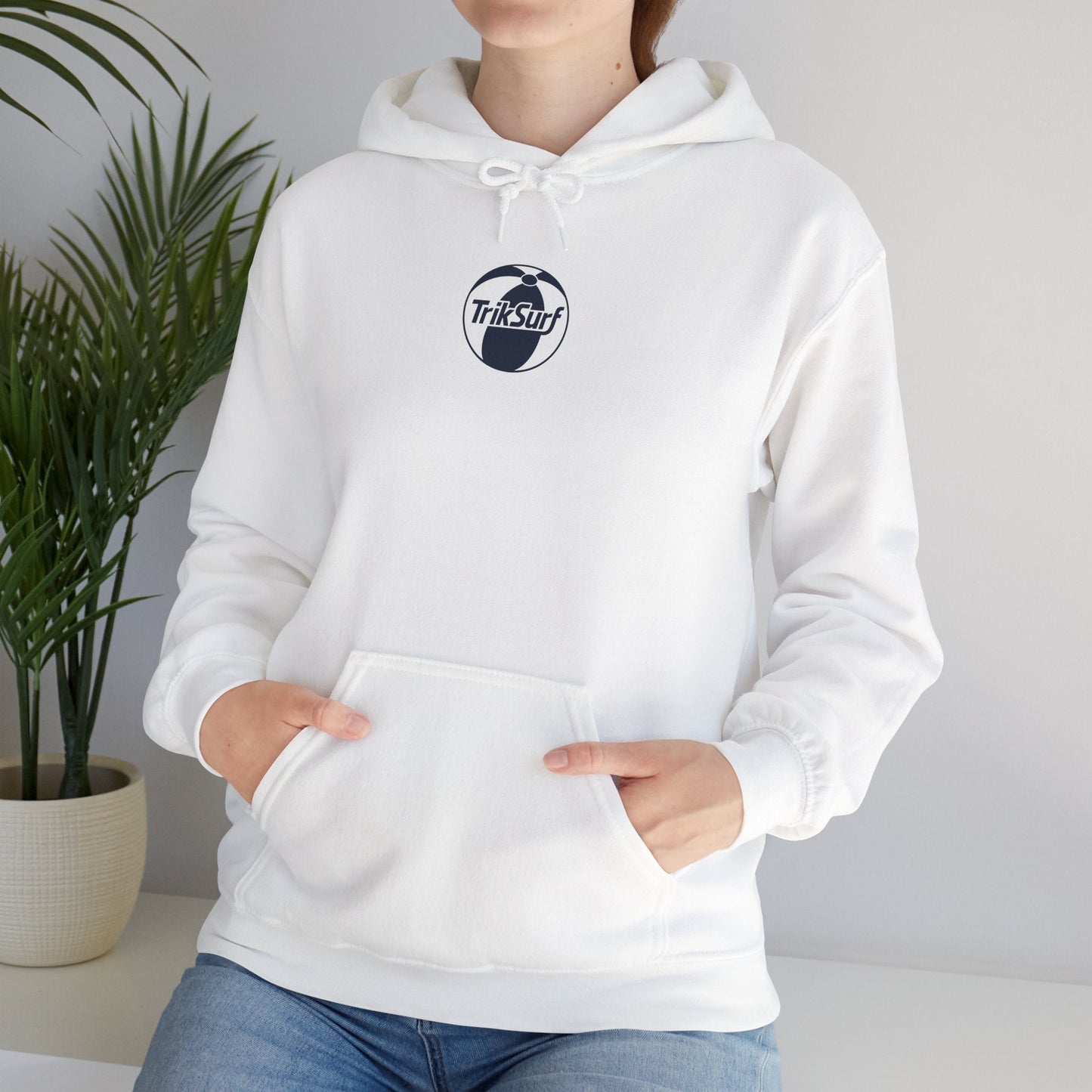 Surf Vibe Unisex Hooded Sweatshirt Printify